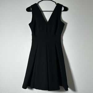 Haute Monde Black Mini Dress